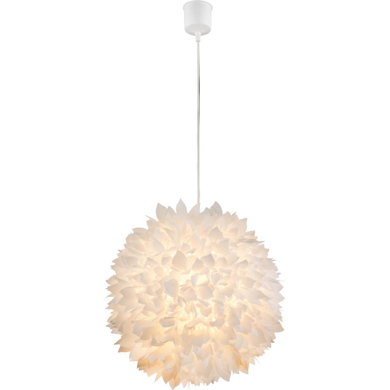 Pendul modern Nala, 1xE27, Max. 60W, Abajur plastic, Alb, GB15115H