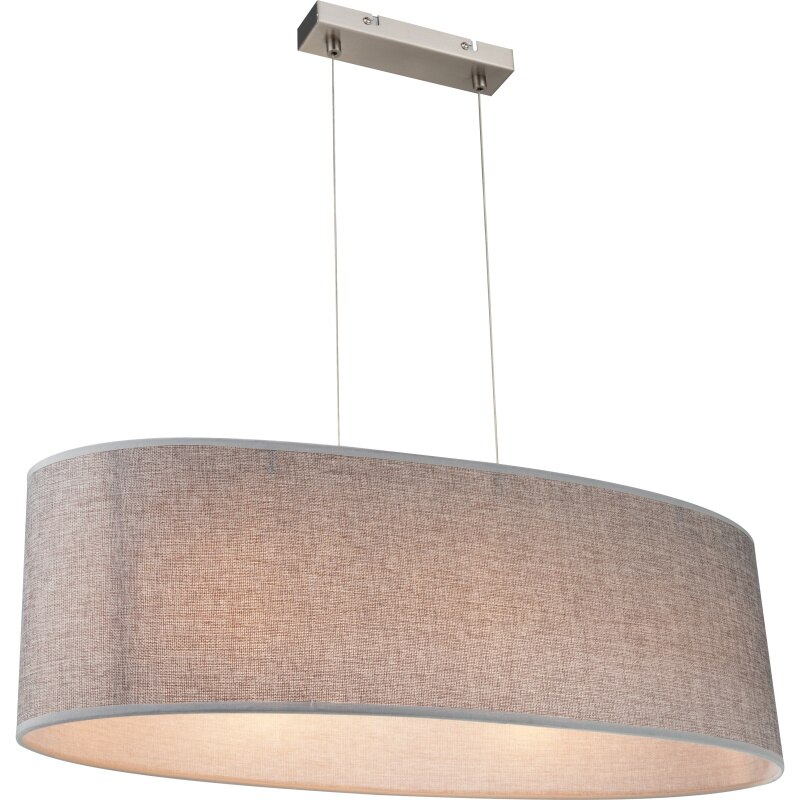 Pendul Paco Globo, 15185H2, Nichel, 3xE27