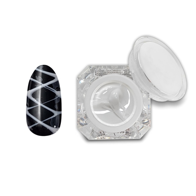 Gel unghii MoonbasaNails, S03, 5ml, Alb