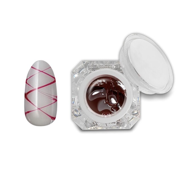 Gel unghii MoonbasaNails, S05, 5ml, Burgundy