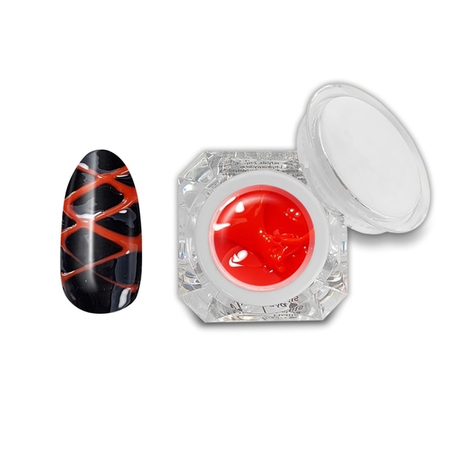 Gel unghii MoonbasaNails, S11, 5ml, Rosu