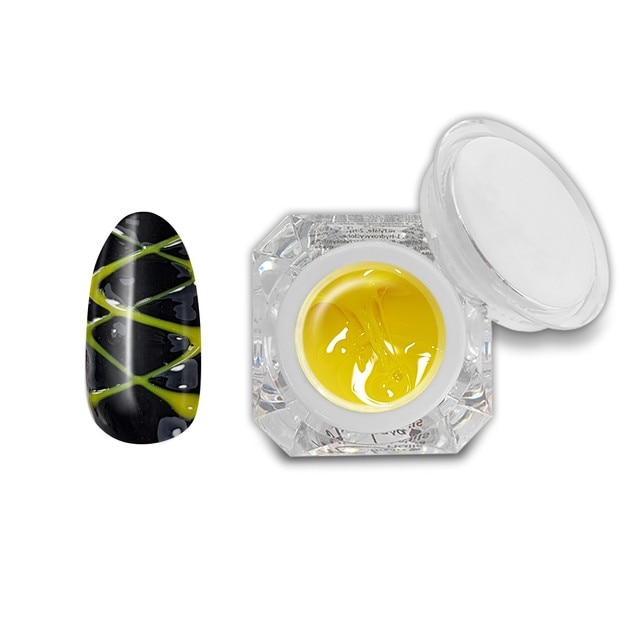 Gel unghii MoonbasaNails, S08, 5ml, Galben