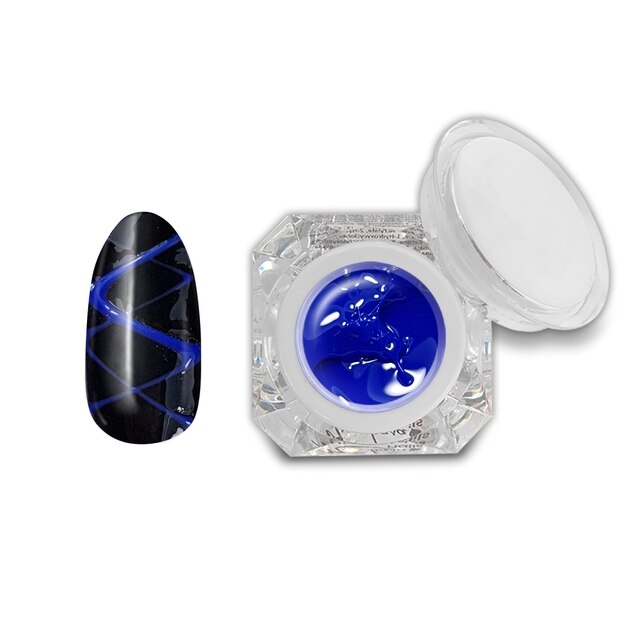 Gel unghii MoonbasaNails, S06, 5ml, Albastru