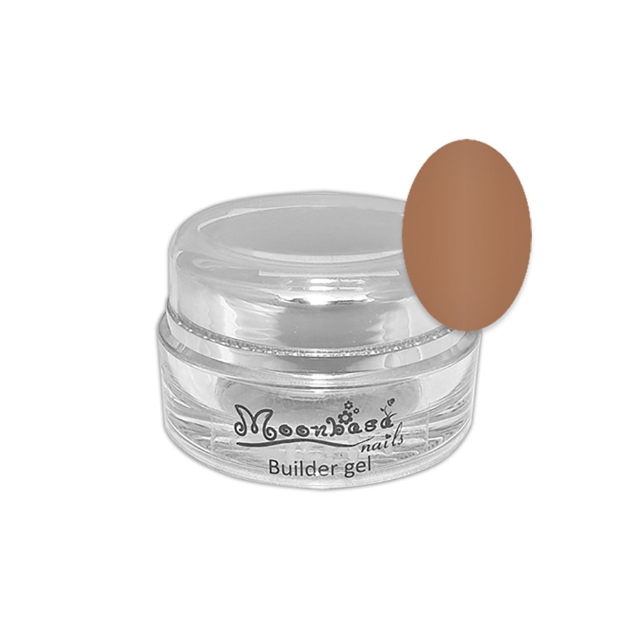 Gel UV pentru constructie MoonbasaNails, 15g, 035, Maro