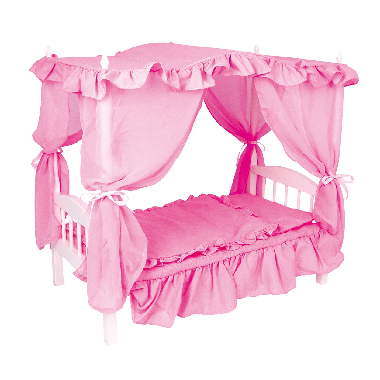 Детская кроватка для кукол. Кровать с балдахином для Барби. Балдахин на кукольную кроватку. Кровать с балдахином для девочки. Кровать для куклы с балдахином.