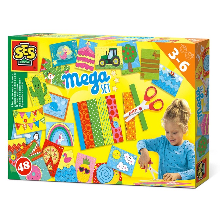 Mega kreatív szett lányoknak - Ses