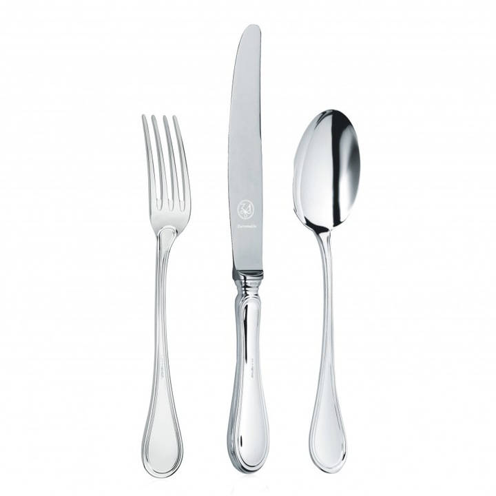 Zaramella Argenti Tömör Ezüst Gyermek Evőeszköz Készlet