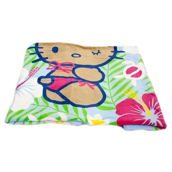 Prosop de plaja, Sanrio, Hello Kitty, Multicolor, +0 luni