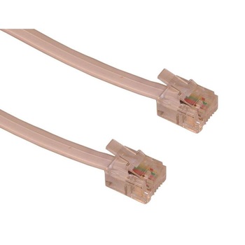 Cablu telefon RJ-11, 5m Cablu telefon RJ-11, 5m