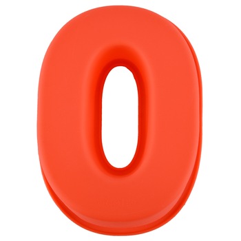 Forma de copt din silicon cifra 0, termorezistenta de la -40 la +230 grade C, h 23.5, mare, forma de tort / prajitura in forma cifrei 0, tava cifra 0, tava copt, tava silicon, rosu, Quasar & Co Forma de copt din silicon cifra 0, termorezistenta de la -40 la +230 grade C, h 23.5, mare, forma de tort / prajitura in forma cifrei 0, tava cifra 0, tava copt, tava silicon, rosu, Quasar & Co