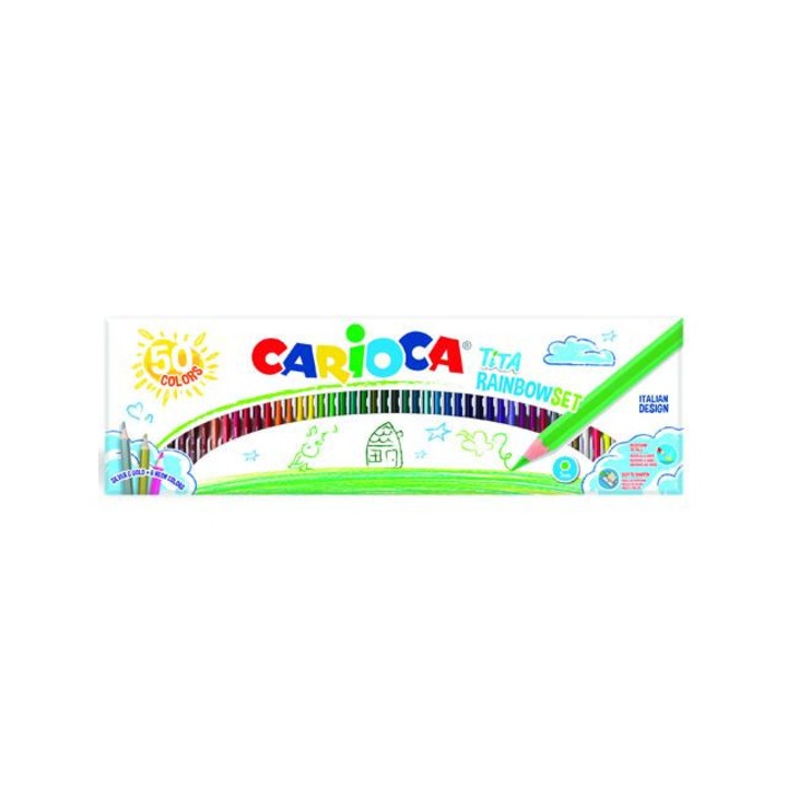 Carioca Tita 50db-os színes ceruza készlet