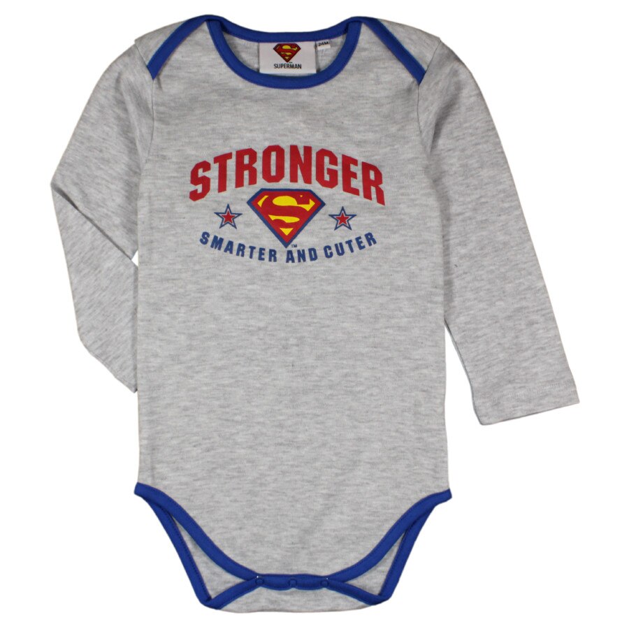 Body maneca lunga, Stronger, gri