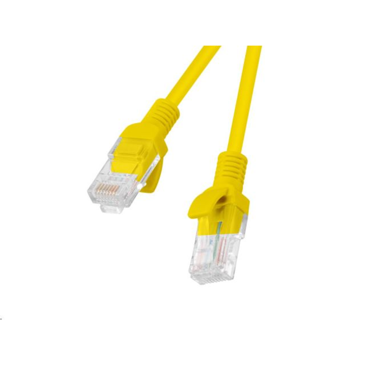 Lanberg Patch kábel, RJ45 cat.6 UTP, 10 m, sárga