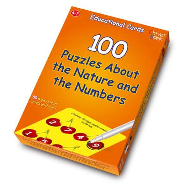 4-7 ani - 100 puzzles about the nature and the numbers