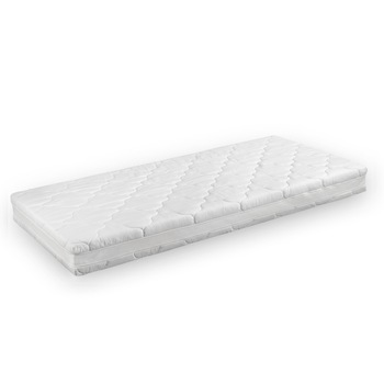 Saltea super-ventilata Somnart Air-flow 160x200x16cm, spuma poliuretanica, husa cu aerisiere 3D Bumbac Natur lavabila la 90C si detasabila, hipoalergenica, fermitate medie Saltea super-ventilata Somnart Air-flow 160x200x16cm, spuma poliuretanica, husa cu aerisiere 3D Bumbac Natur lavabila la 90C si detasabila, hipoalergenica, fermitate medie