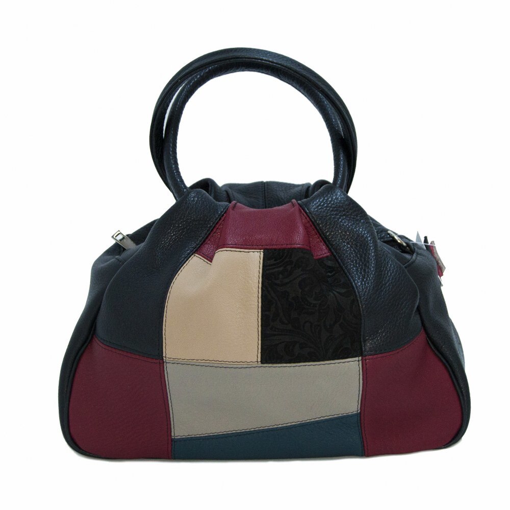 Geanta dama,Zea,piele naturala,neagra