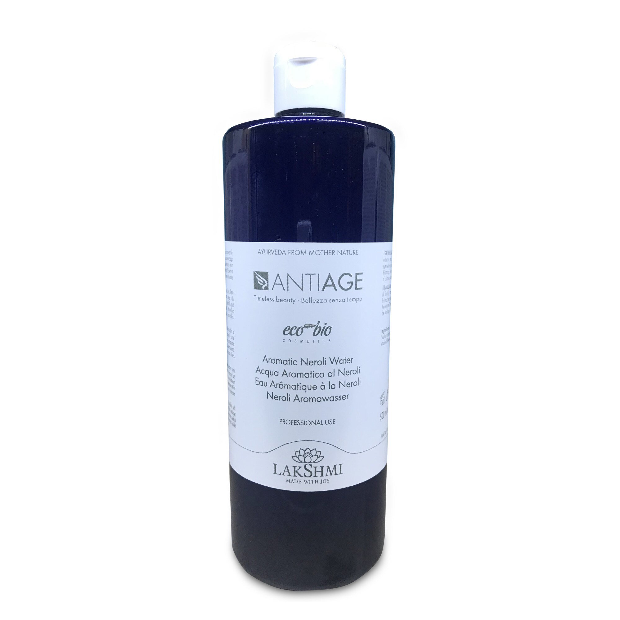 Apa florala cu neroli, linia antiage, Lakshmi, 500 ml, produs bioorganic certificat