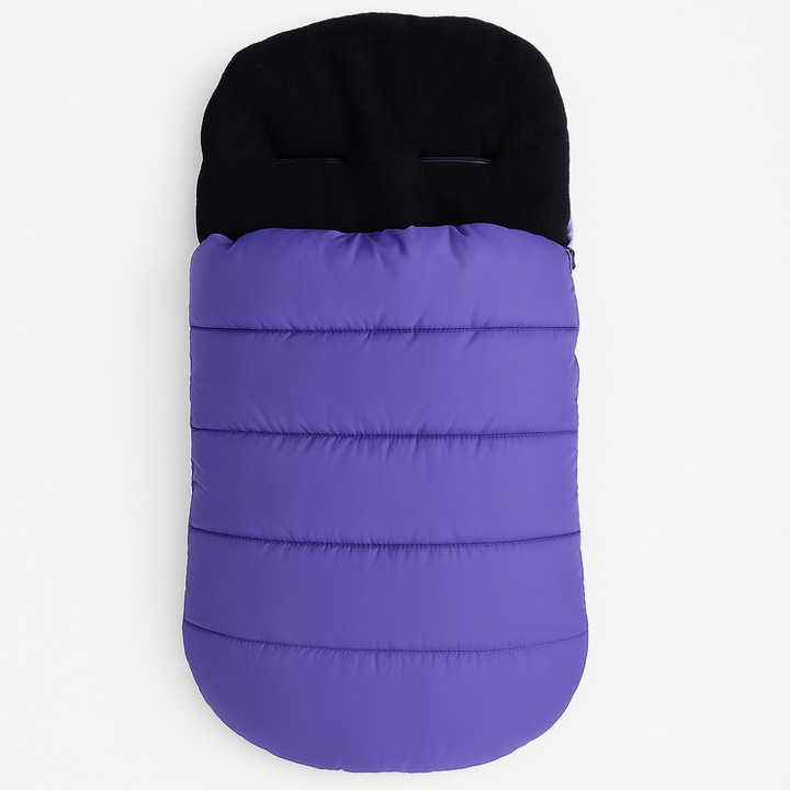 Sac de dormit Kapinkata, pentru Carucior Bebelusi, Universal, Mov