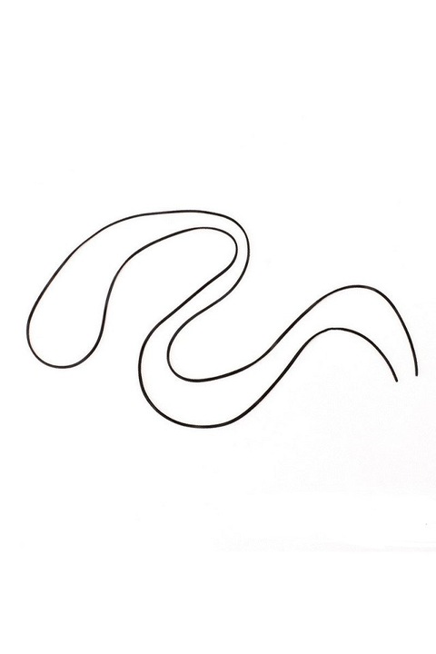 Дамски чокър Gosse, Семпъл, Черен