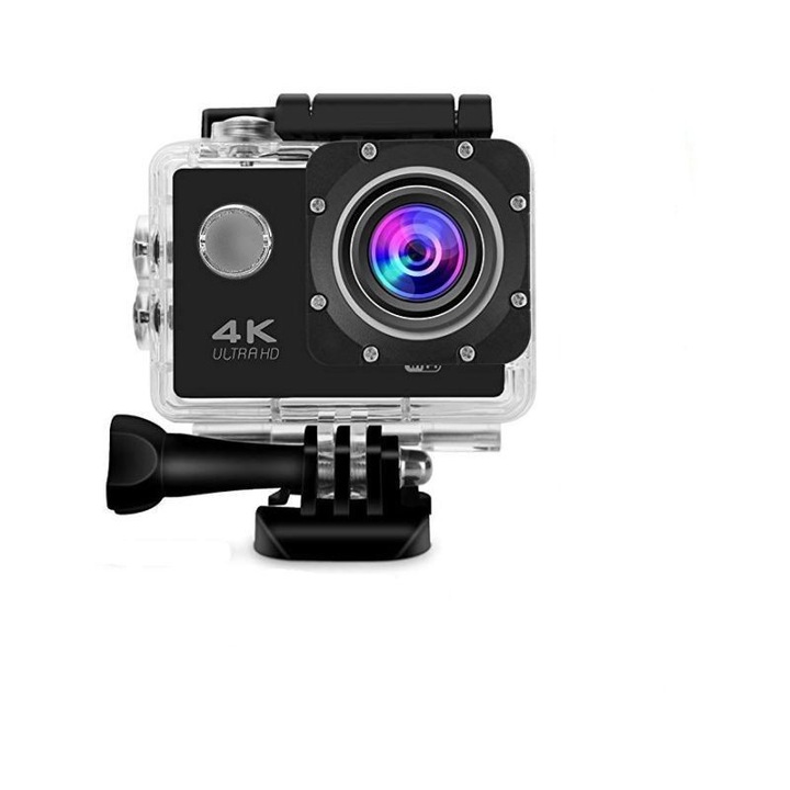 Camera video sport 4K Ultra HD, 22 fps, Wi-Fi Hotspot, LCD 2 inch, HDMI, 18 accesorii, Rio