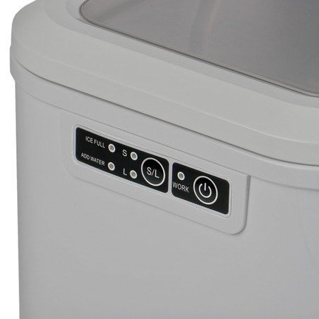 Masina de facut gheata Star-Light MGY-1208GR, 120W, Rezervor apa 2.2l, Capacitate 12kg/24h, Gri