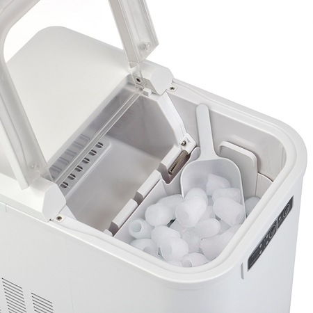 Masina de facut gheata Star-Light MGY-1208WH, 120W, Rezervor apa 2.2l, Capacitate 12kg/24h, Alb