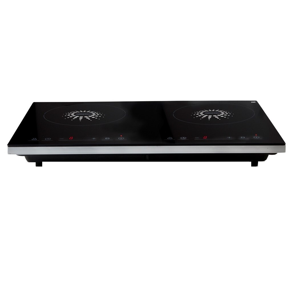 Plita cu inductie dubla DOMO DO326IP, 3500W, cu ecran digital si control tactil,negru