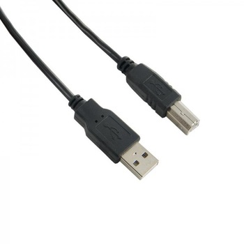 Cablu de date 4World, USB 2.0, tip A-B M/M, 5m Cablu de date 4World, USB 2.0, tip A-B M/M, 5m