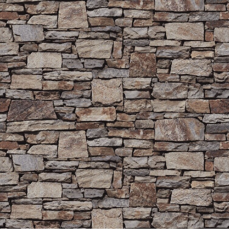 Fototapet din autocolant de perete Zid piatra diverse maro 270 x 200 cm