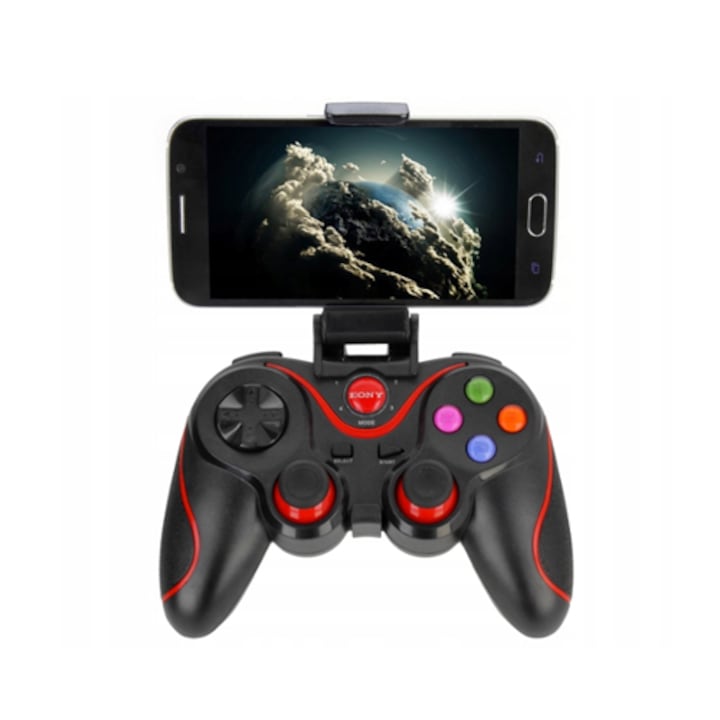 OEM Joystick Android, iOS játékvezérlő okostelefonhoz, fekete