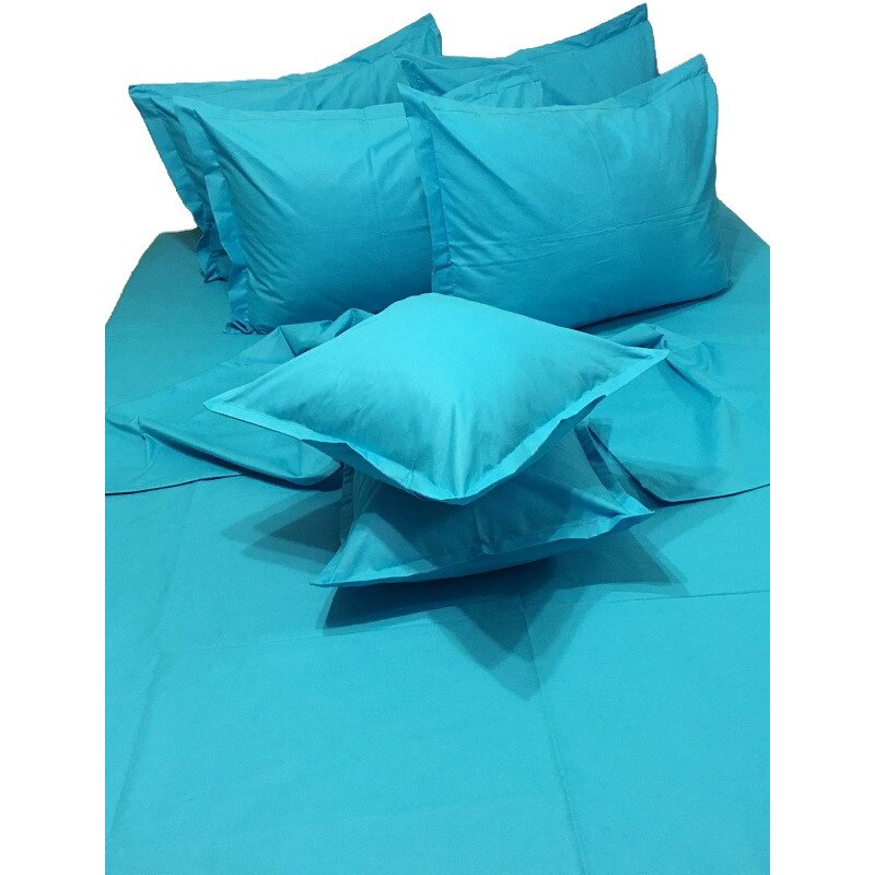 Set lenjerie, 8 piese bumbac ranforce, pentru saltea de 1,80m, by Liz Line - L8R1180