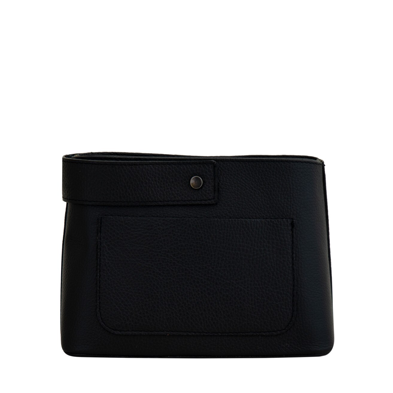 Geanta crossbody din piele naturala, Dani negru