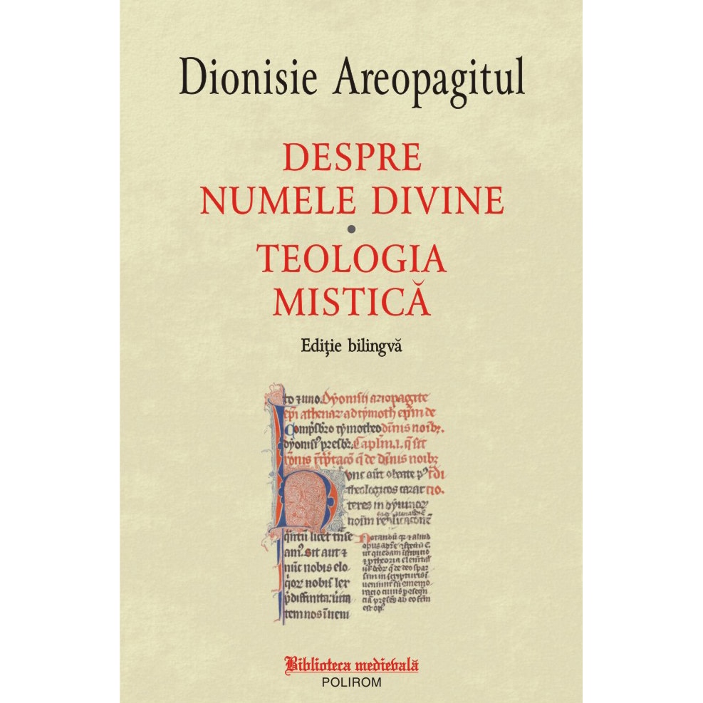 Despre numele divine, Dionisie Areopagitul