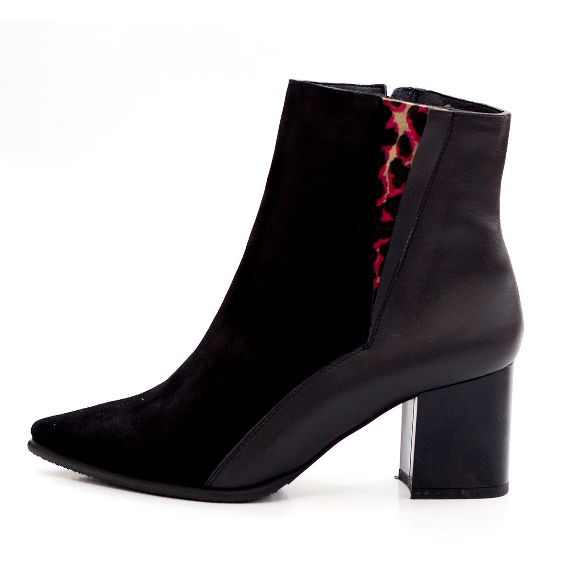 Ghete dama Thea Visconti Piele, Negru, 37