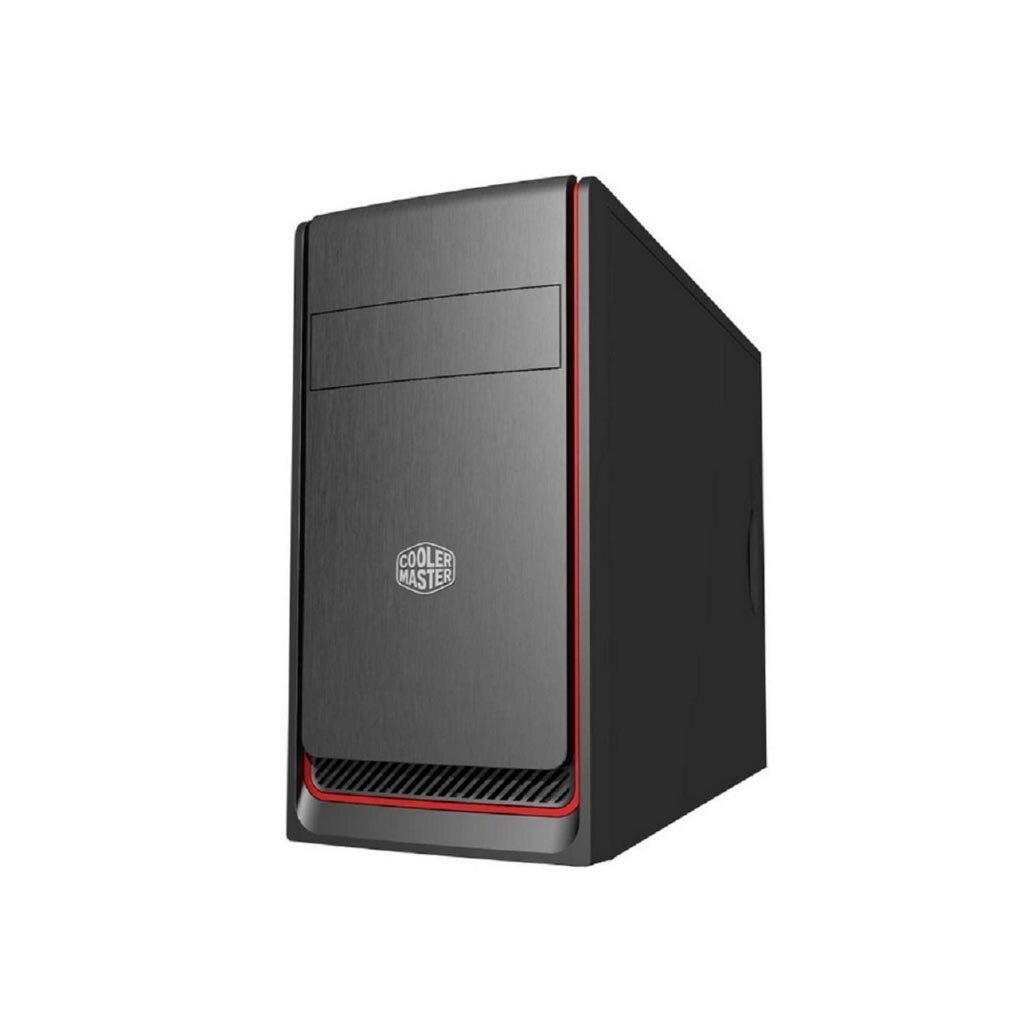 Carcasa Cooler Master, Chassis Masterbox E300L, rosu-negru