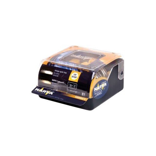 Set 2 Becuri auto cu halogen pentru far Narva H4, Contrast+, 12V, 60/55W, P43t