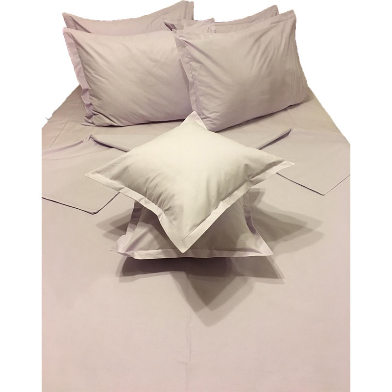 Set lenjerie cu elastic, 8 piese bumbac ranforce, pentru saltea de 1,80m, by Liz Line - L8RE41180