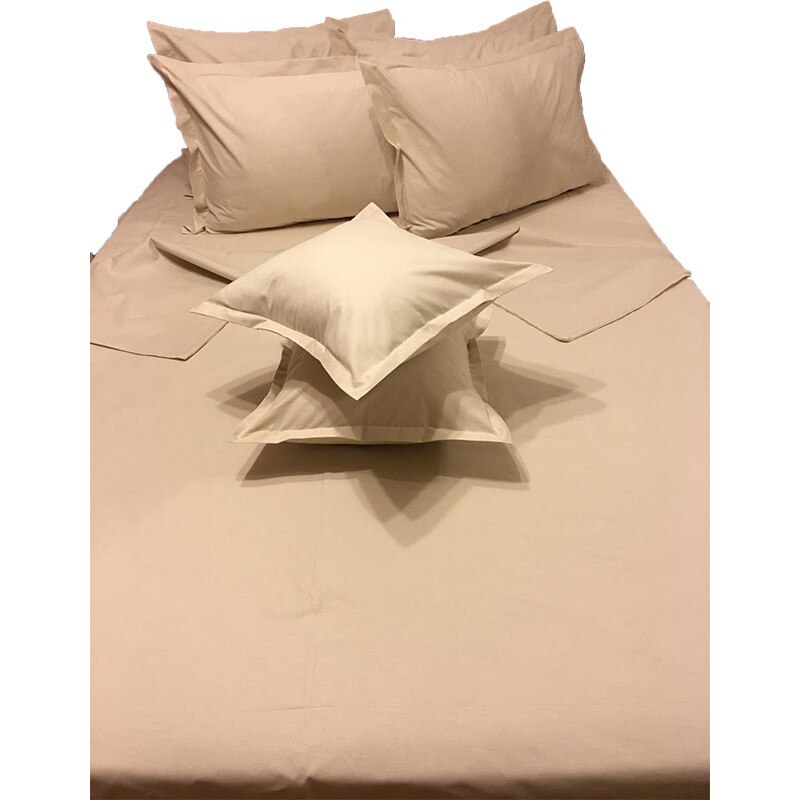 Set lenjerie cu elastic, 8 piese bumbac ranforce, pentru saltea de 1,80m, by Liz Line - L8RE42180