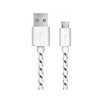 Cablu micro USB 2.0 Esperanza EB181W, A-B M/M OPLOT, 2m Cablu micro USB 2.0 Esperanza EB181W, A-B M/M OPLOT, 2m