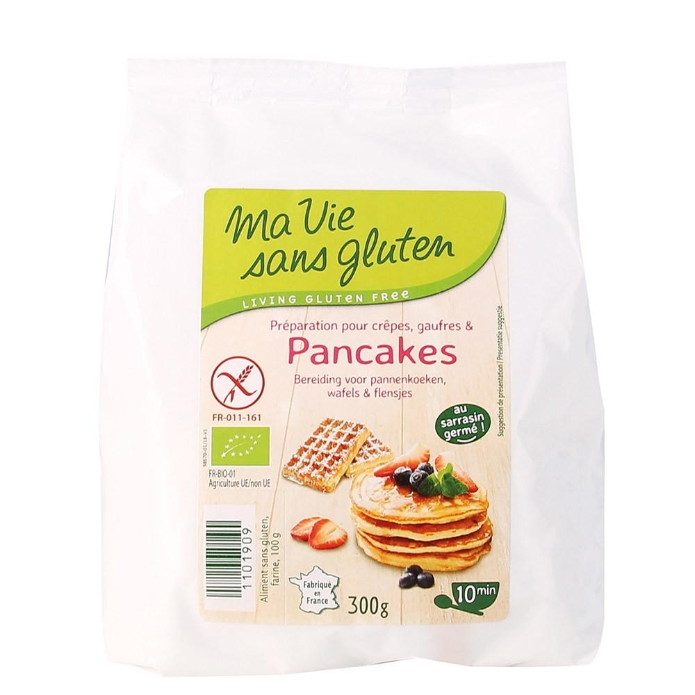 Amestec pentru clatite - fara gluten, MVSG, 300g