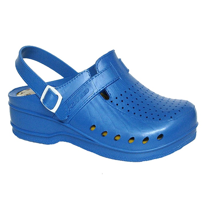Papuci medicali unisex, PODOMED, 38/39, albastru, sintetici