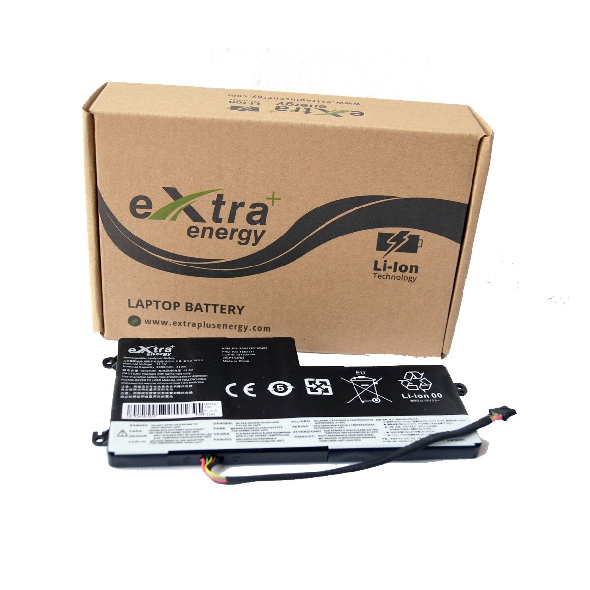 Baterie laptop Li-Polymer potrivita pentru Lenovo ThinkPad A275 T440 T460 X230S X240 X250 45N 2160 mAh cu 3 celule