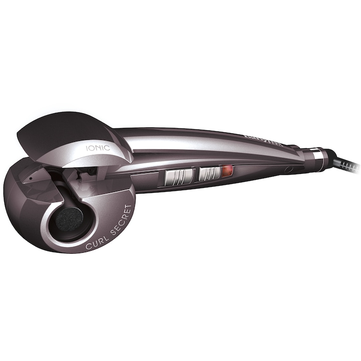Ondulator automat BaByliss Curl Secret C1100E, 230 grade, Ionizare, 3 Setari de temperatura, Timer, Mov
