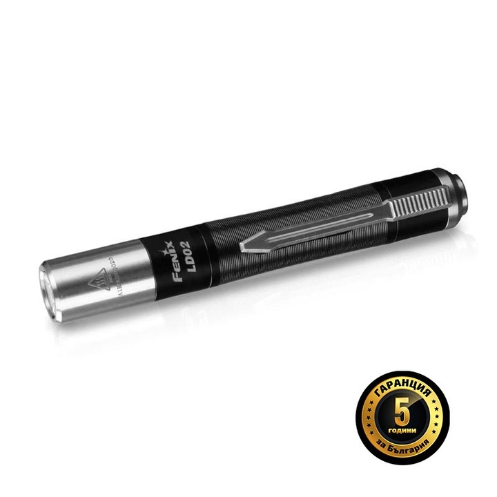 Фенер Fenix LD02 V2.0 LED, черен, UV
