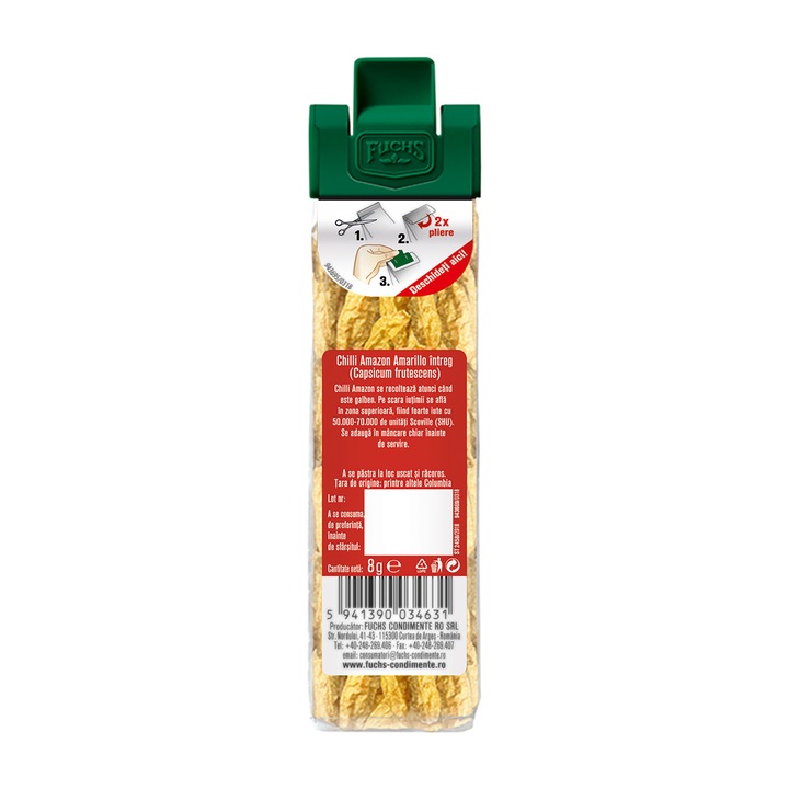 Chilli Amazon intreg, Fuchs, 8g