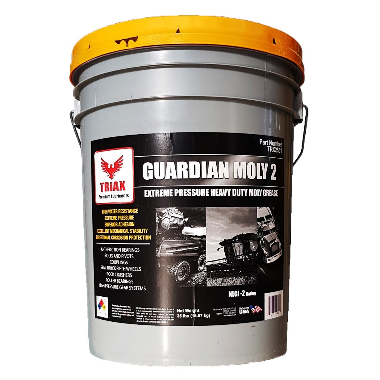 Vaselina grafitata Triax Guardian GM 2, 15.87 kg