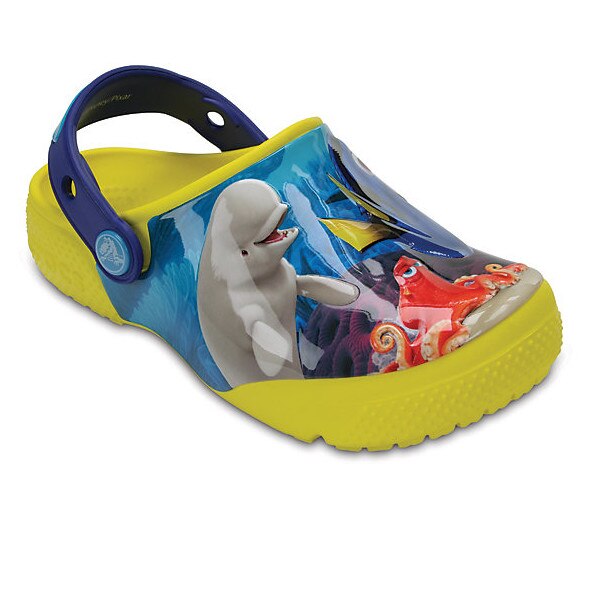 Papuci Crocs FUN LAB Dory Lemon, 27/28