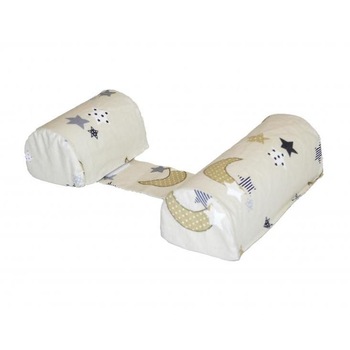 Perna anti-rasucire si pozitionare bebelusi Cream Moon Dark Perna anti-rasucire si pozitionare bebelusi Cream Moon Dark