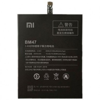 Acumulator Xiaomi BM47, Li-Ion 4000mAh (Xiaomi RedMi 3) Original Acumulator Xiaomi BM47, Li-Ion 4000mAh (Xiaomi RedMi 3) Original