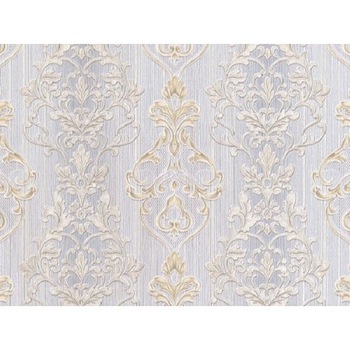 Tapet Slavyanski Oboi, Argo 6518-10, clasic cu flori, bej-gri, semilavabil, hartie duplex, pentru living si dormitor Tapet Slavyanski Oboi, Argo 6518-10, clasic cu flori, bej-gri, semilavabil, hartie duplex, pentru living si dormitor